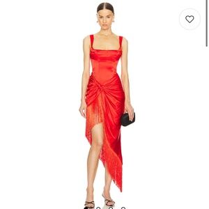 For Love And Lemons Anisa Fringe Dress